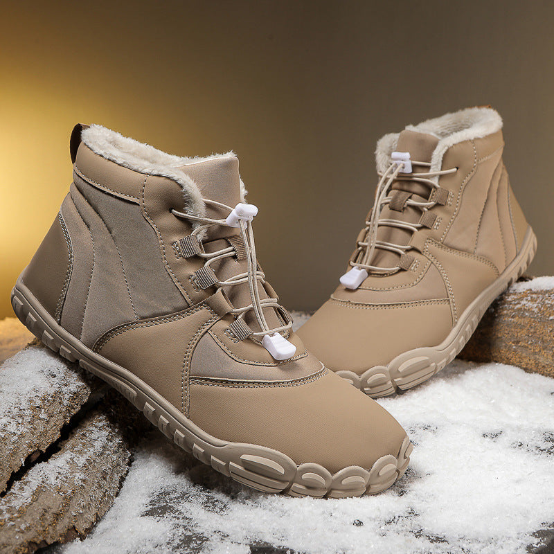 CocoaComfort- Non-slip & Carbon Fiber Waterproof Winter Barefoot Shoes (Unisex)
