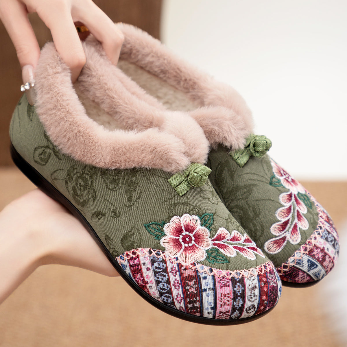 🔥Last Day 60% OFF - Waterproof Orthopedic Warm Shoes