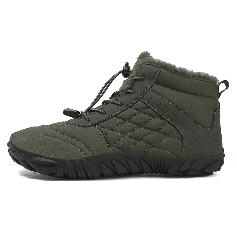 ⏰Clearance Sale-70%OFF🔥❄️ArcticStride- Non-slip & Carbon Fiber Waterproof Winter Barefoot Shoes (Unisex)