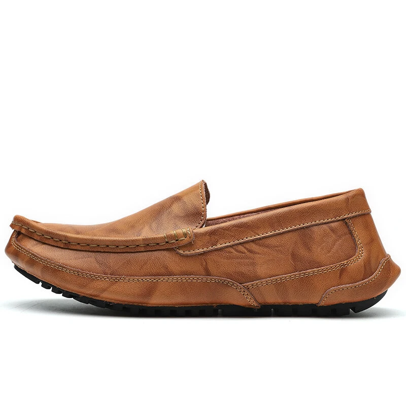 Comfymore™ Men's Genuine Leather Casual Business Driving Slip-On Loafers