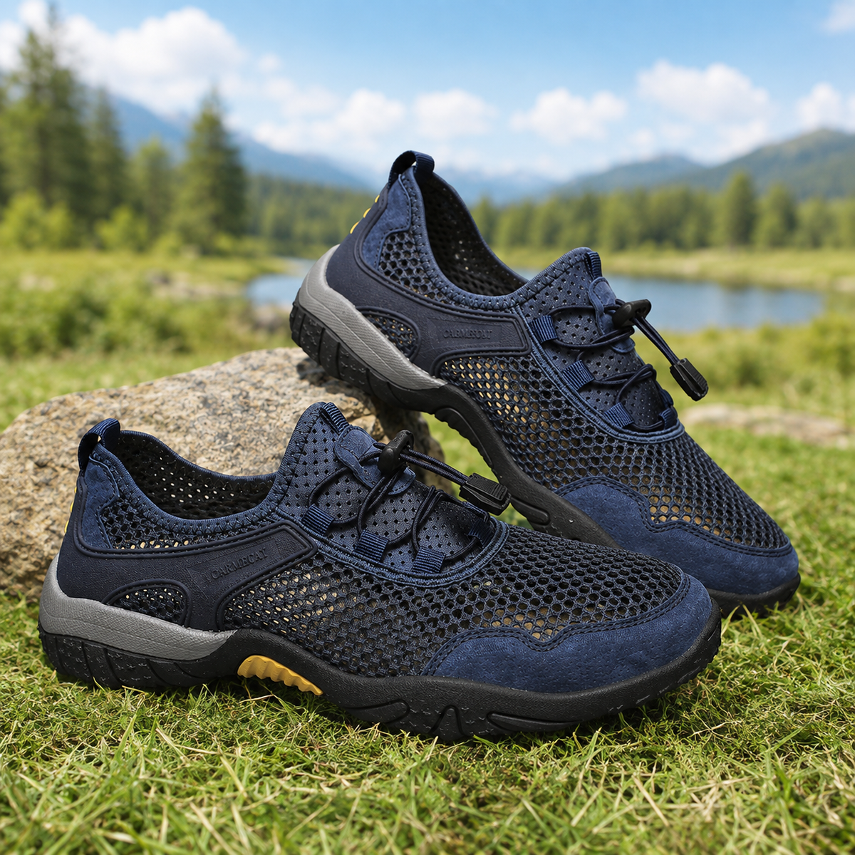 Men's Lightweight Walking Shoes – Breathable Comfort Sneakers Built for All-Day Adventures