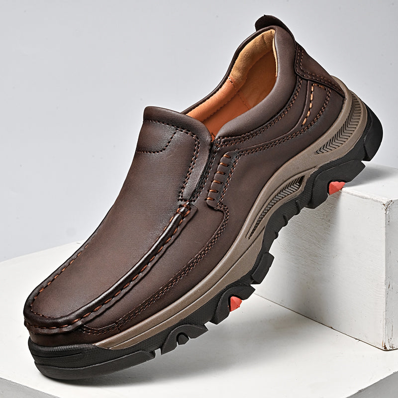 ⏰Promotion 50% OFF - Men’s Comfort Orthopedic Slip-On Shoes — Easy On, All-Day Support