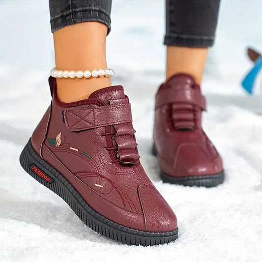 Cozy Lightweight Comfort Cotton Ankle Boots