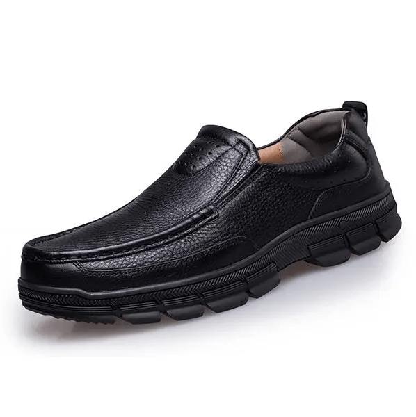 🔥Hot Sale🎁--35% OFF 🎉 Mens Comfy Soft Bottom Genuine Leather Slip On Loafers
