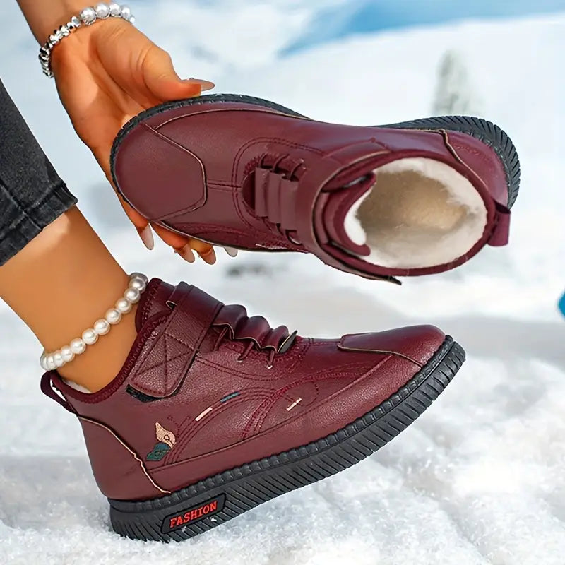 Cozy Lightweight Comfort Cotton Ankle Boots