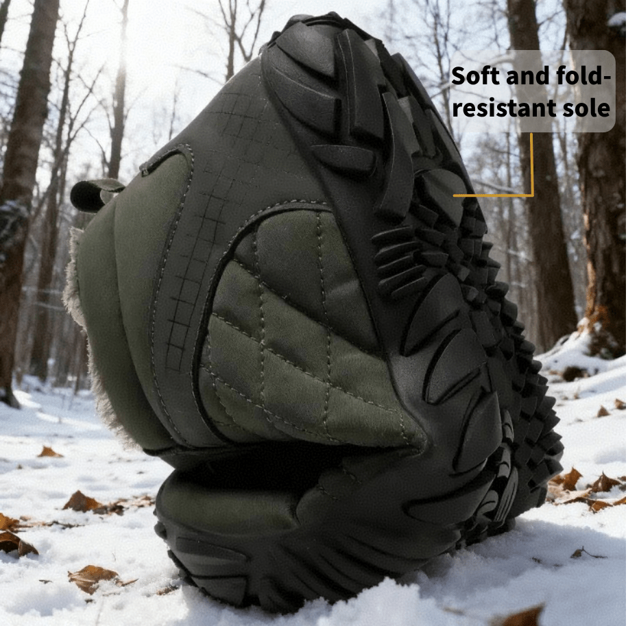 ❄️ArcticStride- Non-slip & Carbon Fiber Waterproof Winter Barefoot Shoes (Unisex)