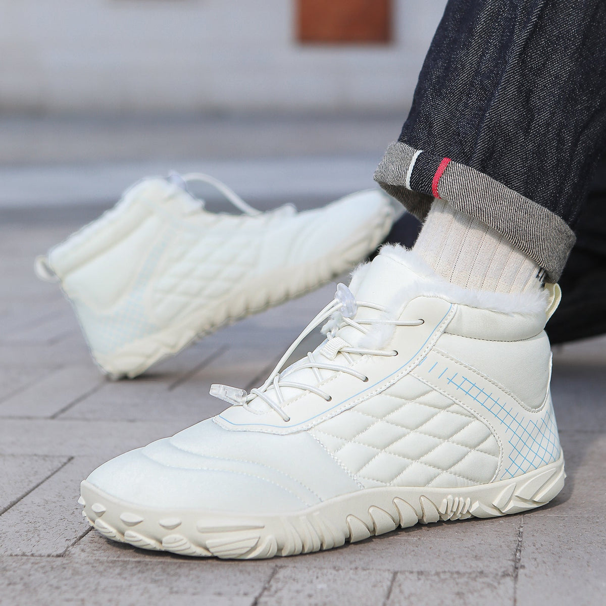❄️ArcticStride- Non-slip & Carbon Fiber Waterproof Winter Barefoot Shoes (Unisex)
