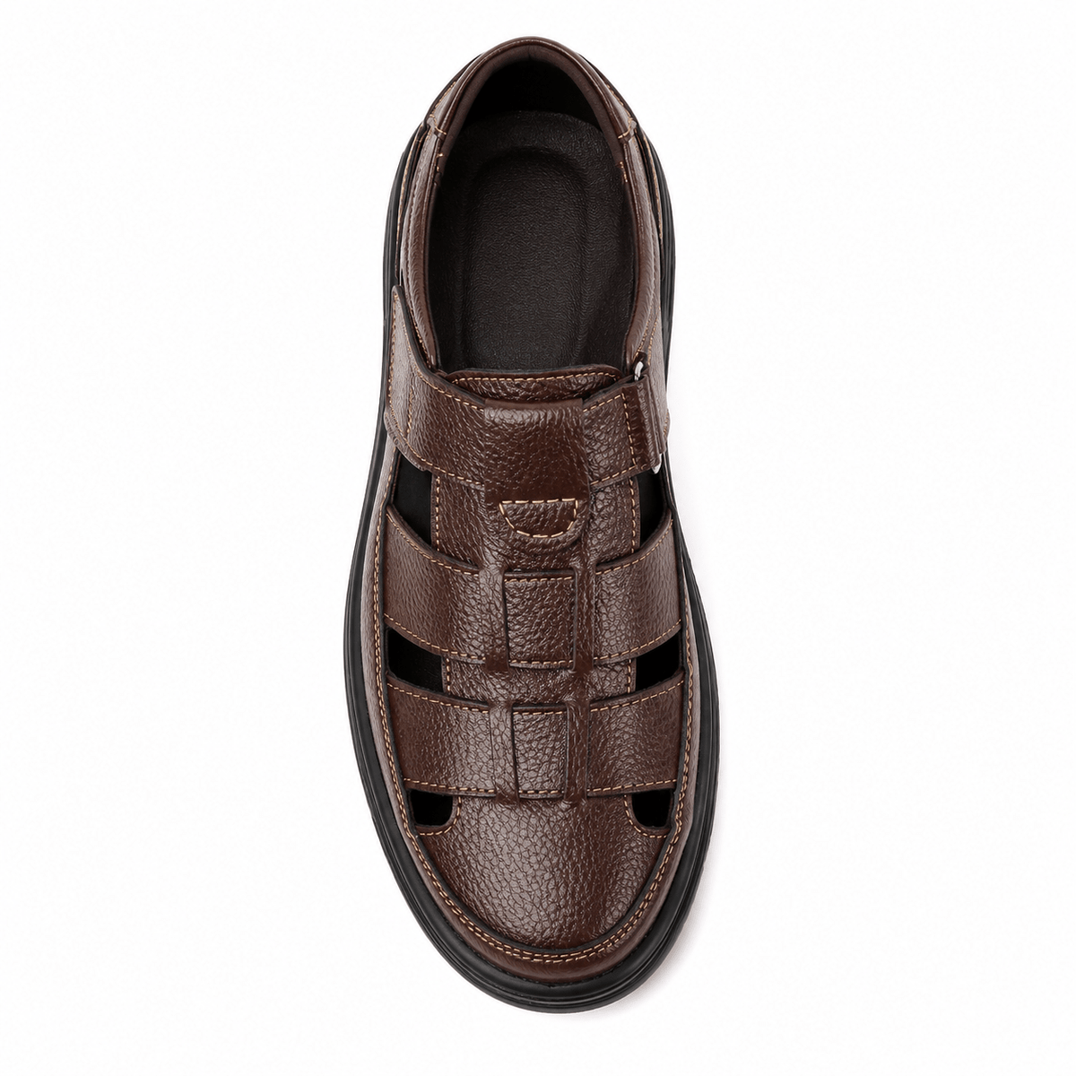 Men's Genuine Leather Comfort Walking Sandals