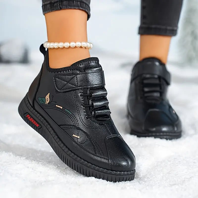 Cozy Lightweight Comfort Cotton Ankle Boots