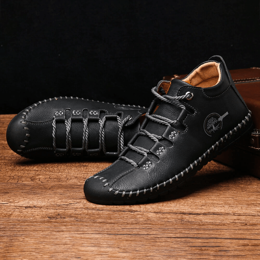 👻Halloween Offer🎃--30% OFF 🎉Men's Stylish Casual Comfy Soft Sole Leather Ankle Boots
