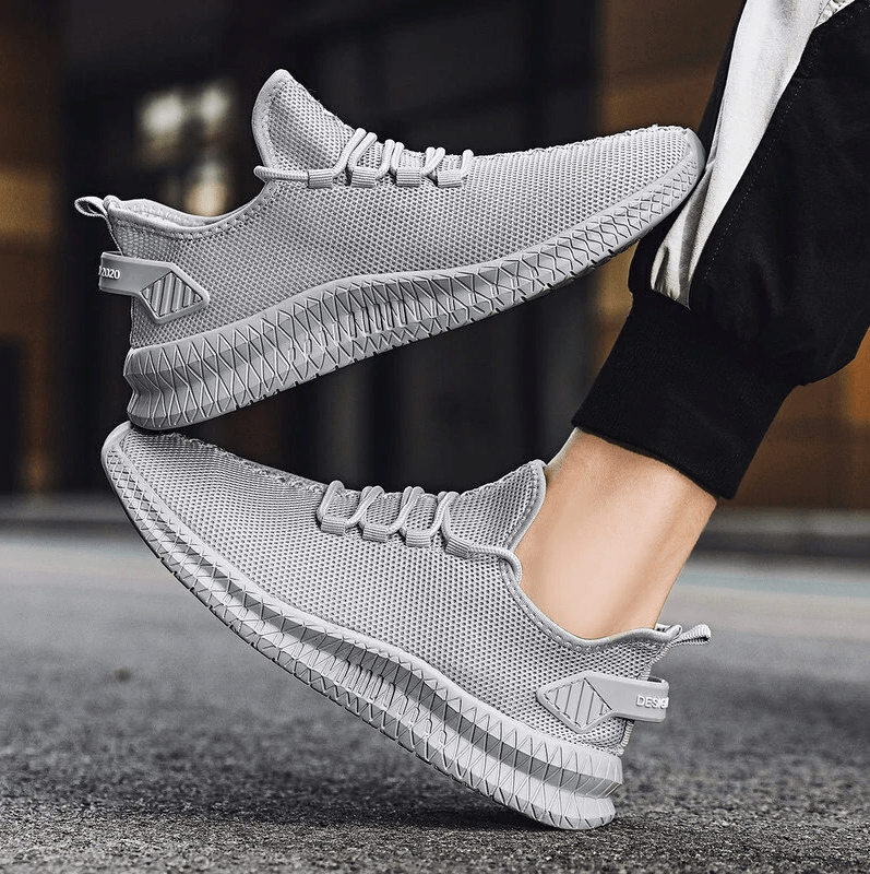 🔥Hot Sale🎁--50% OFF 🎉Men's Lightweight Breathable Antibacterial Lace-up Casual Running Sneakers