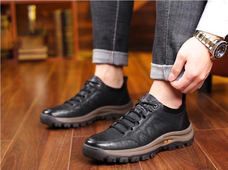 MEN'S CASUAL HAND STITCHING ARCH SUPPORT & NON-SLIP BREATHABLE SHOES（BUY 2 FOR FREE SHIPPING）