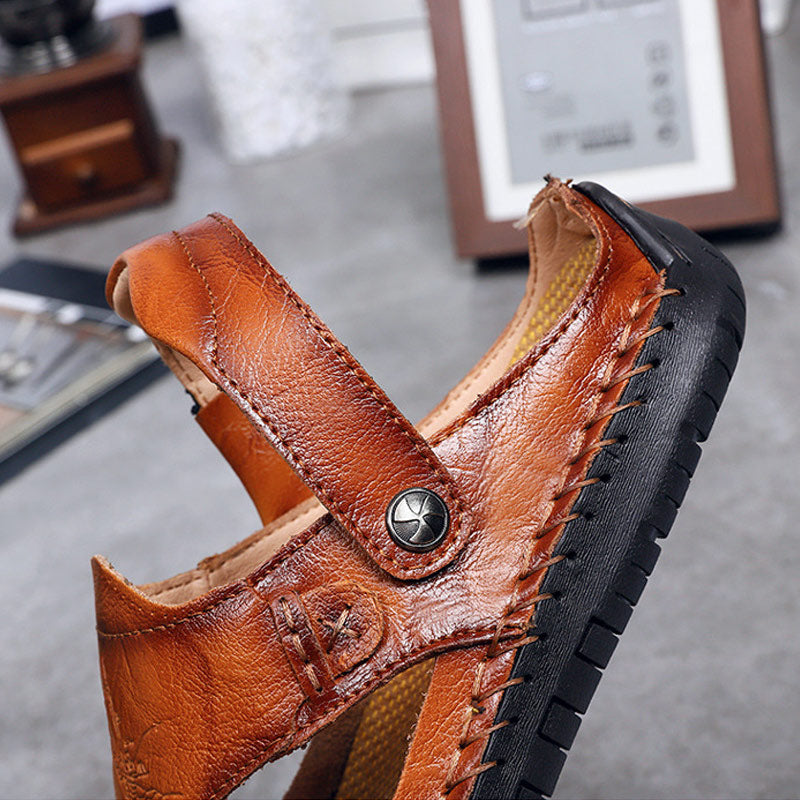 MEN'S CASUAL BREATHABLE HANDMADE  SANDALS(BUY 2 FREE SHIPPING)