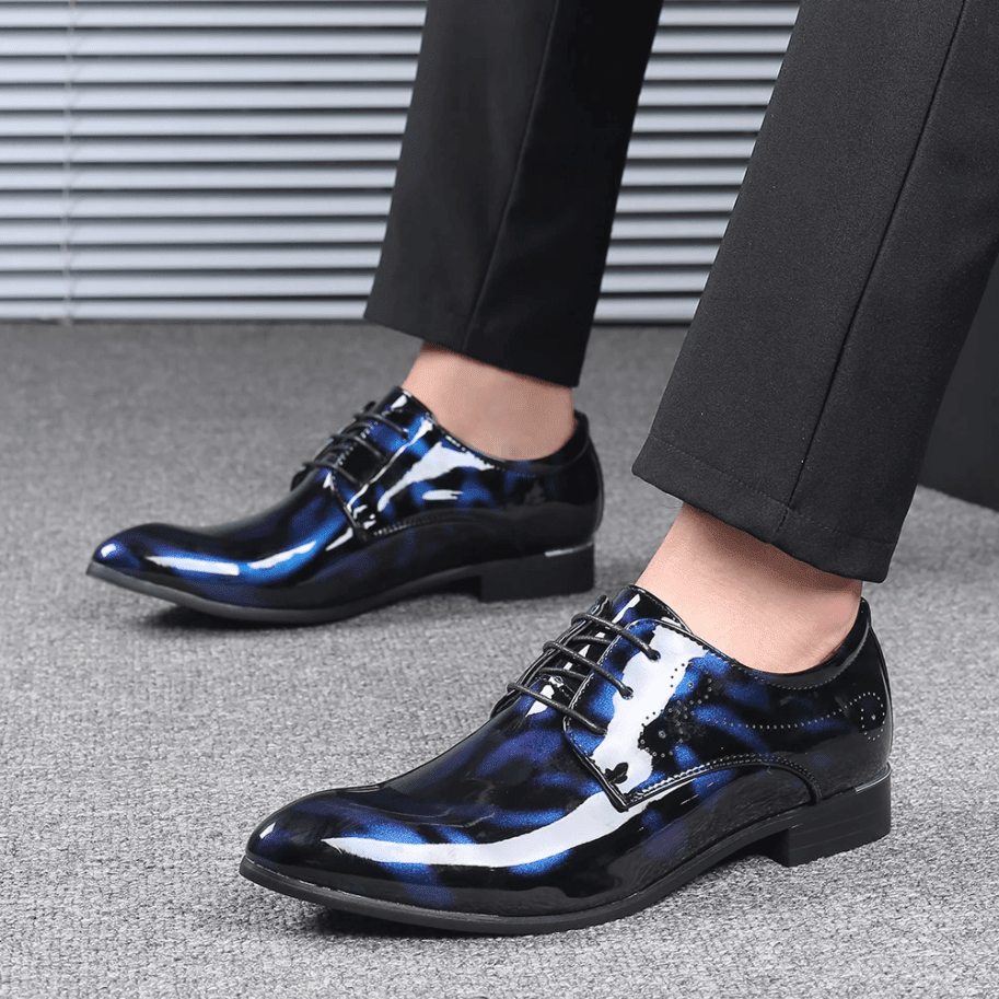 🐦Early Bird Offer🎁--30% OFF🎉Mens Stylish Comfortable Non Slip Leather Oxfords Dress Shoes