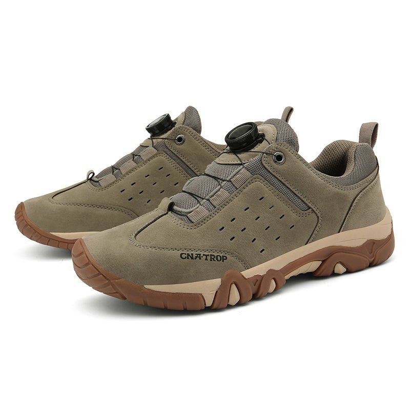 Easy Walk® - Men's Hiking Soft Breathable Wide Foot Arch Support Sneakers - oscloudgo