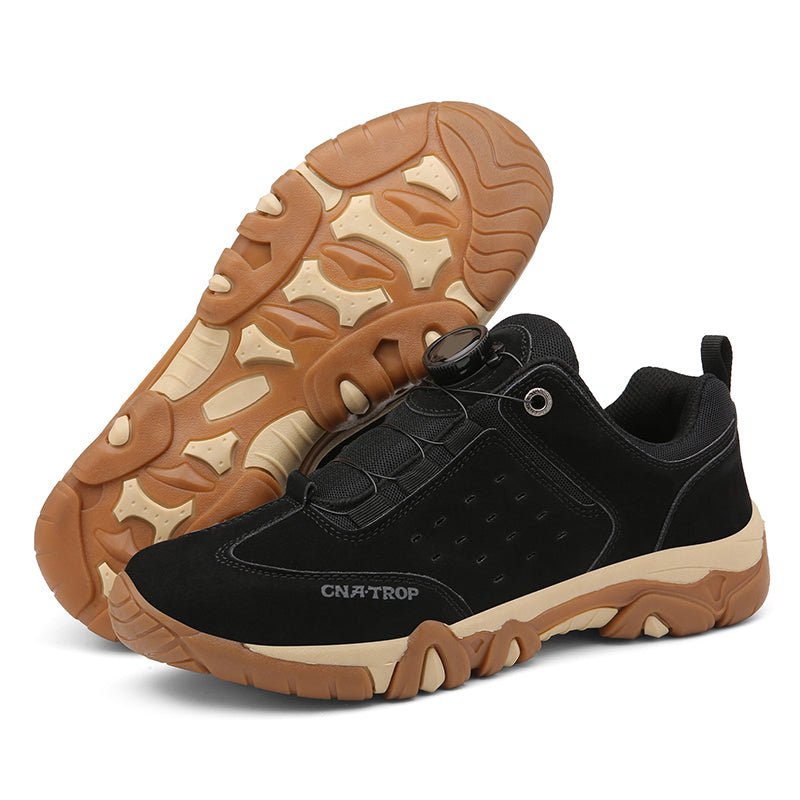 Easy Walk® - Men's Hiking Soft Breathable Wide Foot Arch Support Sneakers - oscloudgo