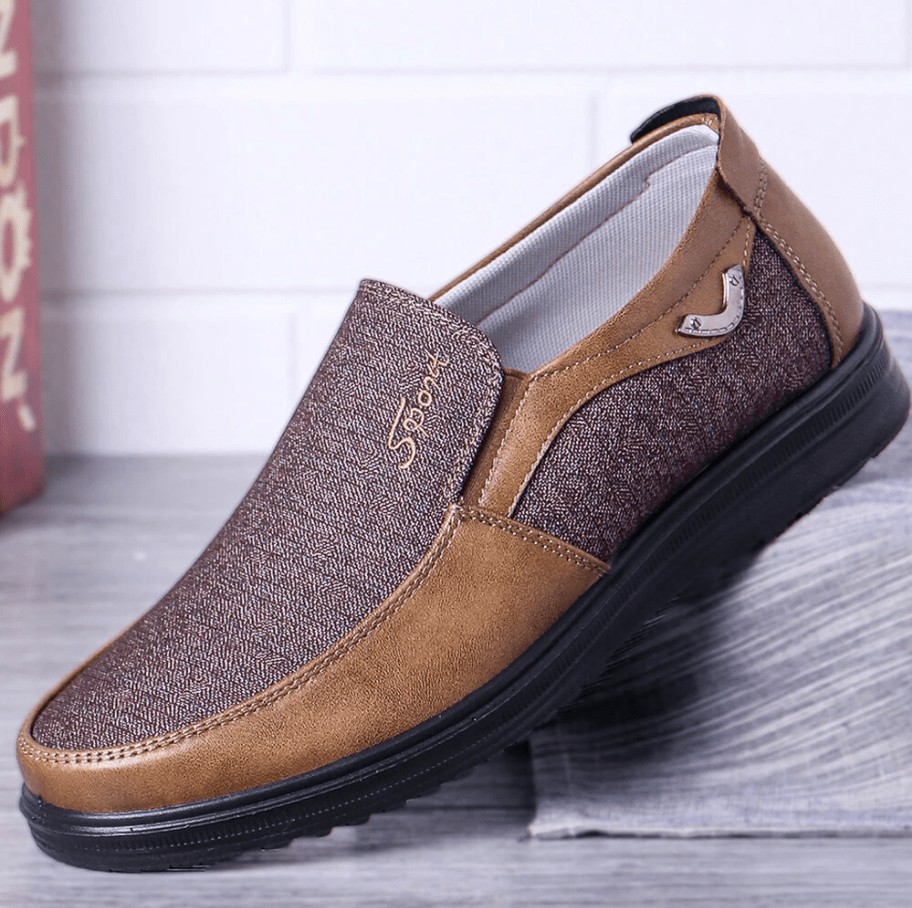 🔥Hot Sale🎁--40% OFF 🎉 Men's Casual Lightweight Comfy Breathable Flat Slip On Loafers