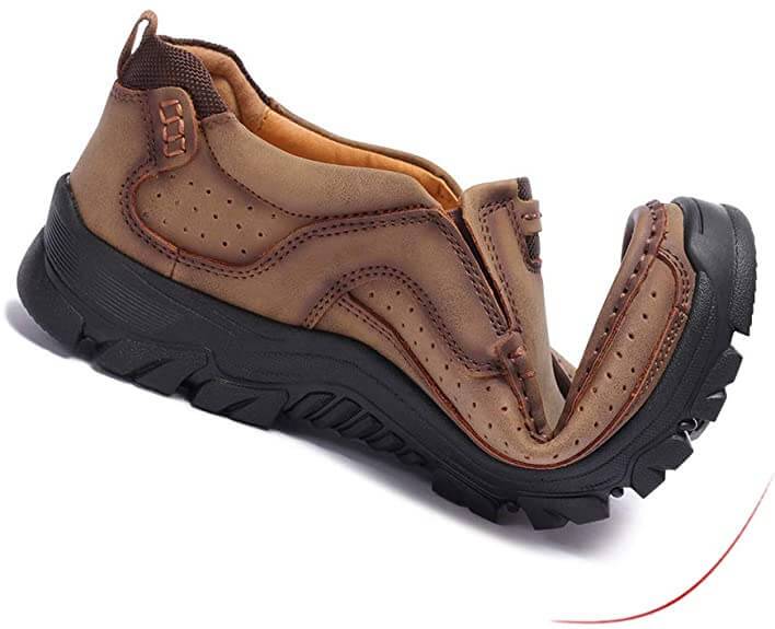 🔥Hot Sale🎁--50% OFF 🎉 Men's Casual Non-Slip Comfy Breathable Leather Slip On Lofers