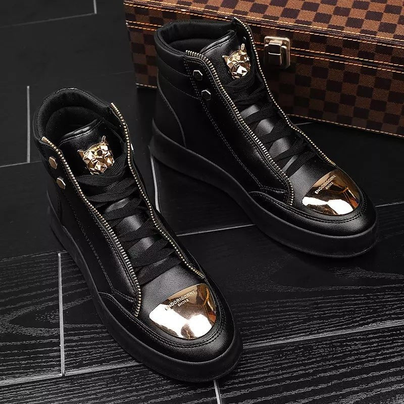 Men's high top trendy cool casual shoes