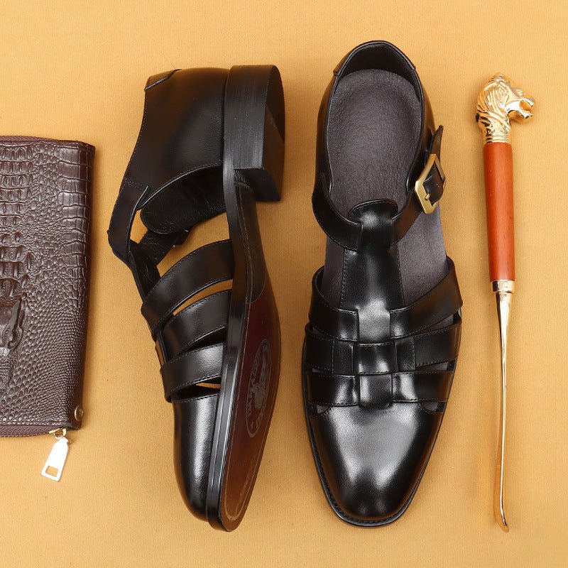 [Copy]GUYSTEP-Patent leather luxury business men's ankle boots