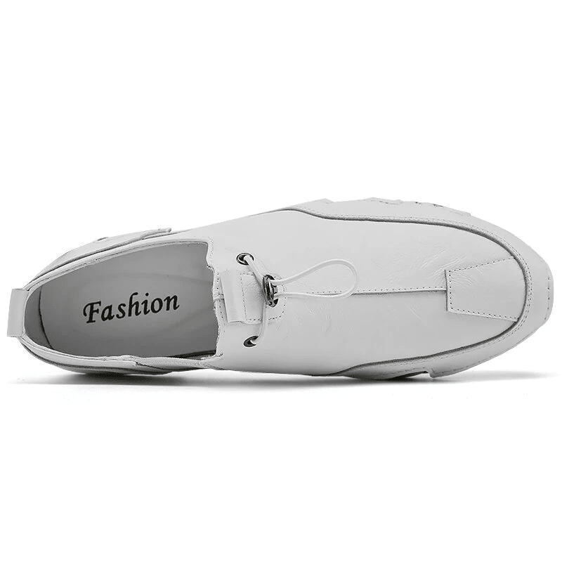 🔥Hot Sale🎁 - 30% OFF 🎉 Men Genuine Leather Lightweight Soft Sole Fashion Casual Loafers - oscloudgo