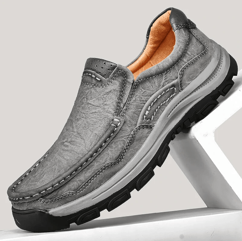 🔥Hot Sale🎁 - 30% OFF 🎉Mens Non-slip Soft Sole Comfy Casual Genuine Leather Loafers - oscloudgo