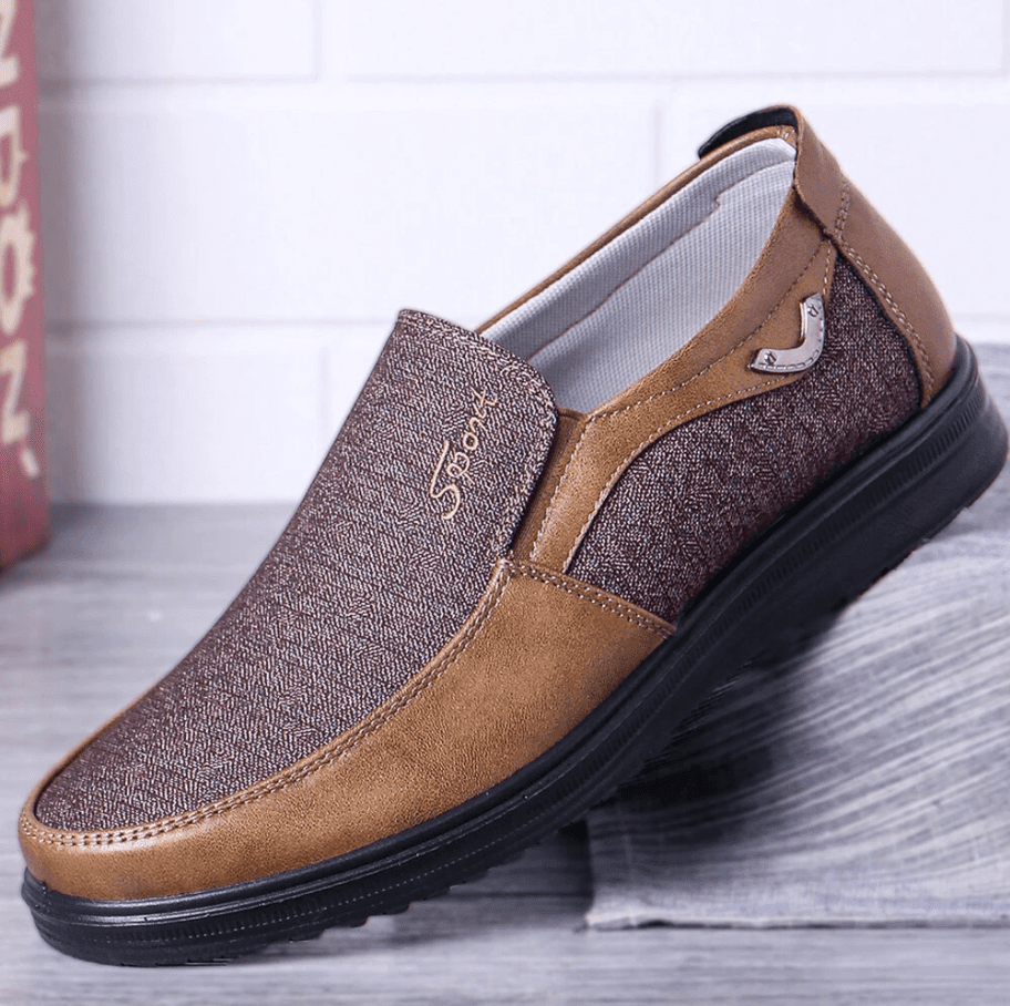 🔥Hot Sale🎁--40% OFF 🎉 Men's Casual Lightweight Comfy Breathable Flat Slip On Loafers
