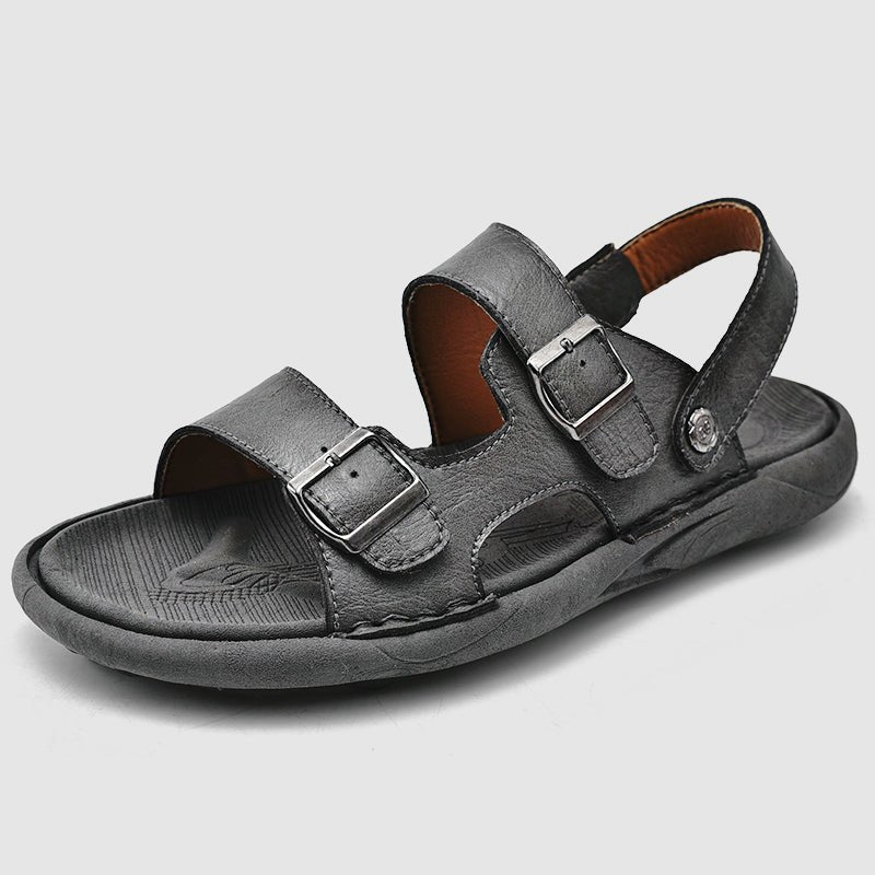 Jack Washington Genuine Leather Sandals - oscloudgo