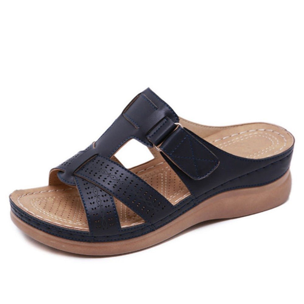 LAST DAY 49% OFF WOMEN PREMIUM LEATHER ORTHOPEDIC SANDALS - oscloudgo