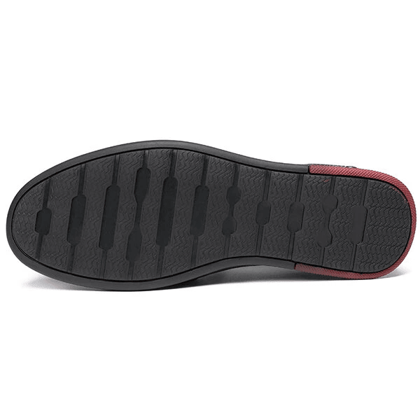 Comfymore™ Mens Genuine Leather Soft Insole Casual Business Slip On Loafers