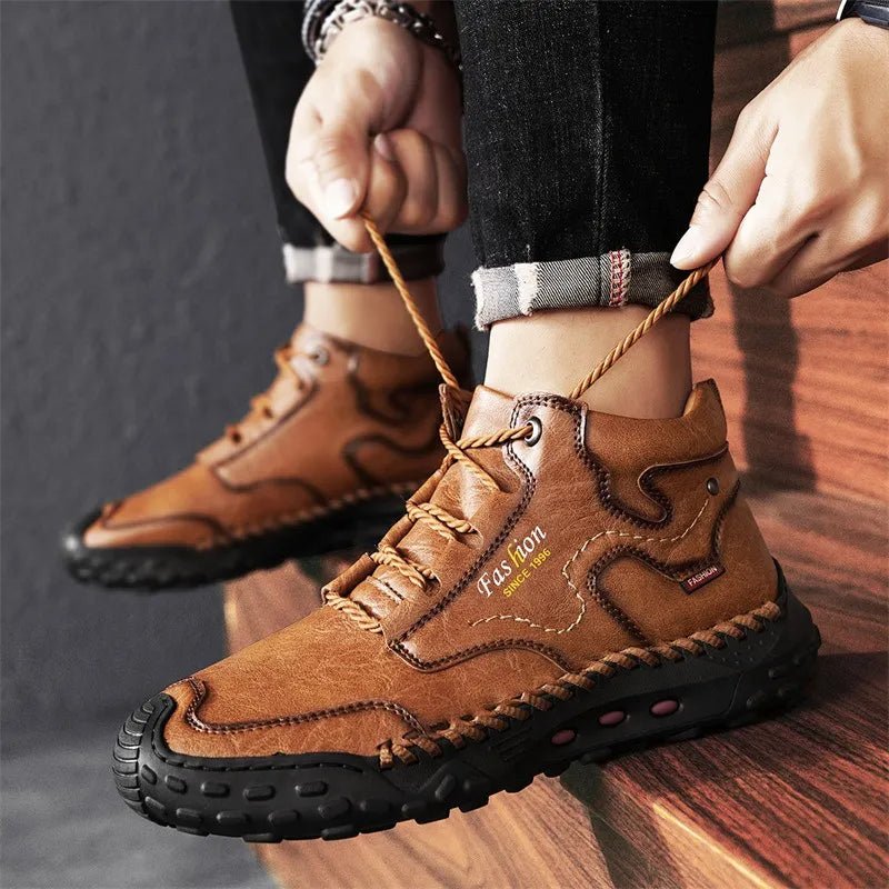 💥Last day deals 70% OFF💥Men's Hand-Sewn Composite toe Cowhide Shoes Casual Shoes