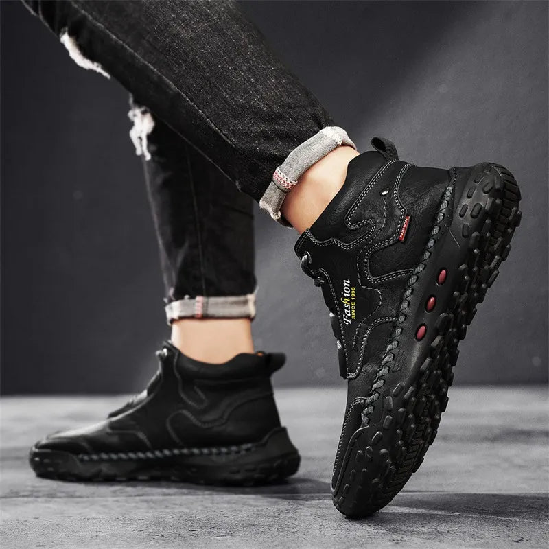 💥Last day deals 70% OFF💥Men's Hand-Sewn Composite toe Cowhide Shoes Casual Shoes