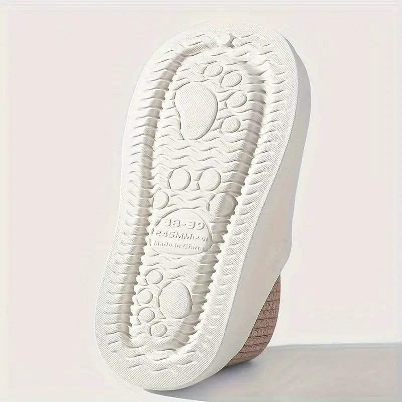 💖LAST DAY PROMOTION 56% OFF💖Women's Waterproof Non-slip Mute Fluffy House slippers - oscloudgo