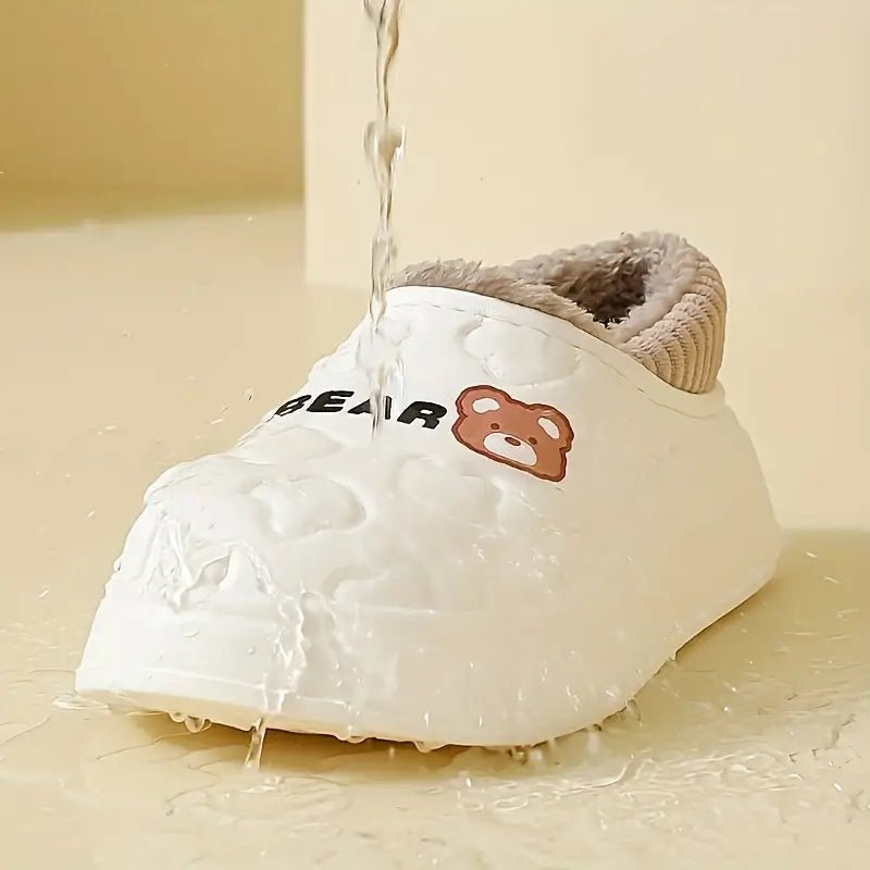 💖LAST DAY PROMOTION 56% OFF💖Women's Waterproof Non-slip Mute Fluffy House slippers - oscloudgo