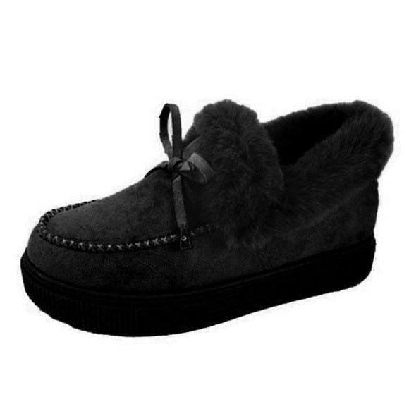 Last Day Promotion 70% OFF - 🔥Women's boots round head thick sole Orthopedic Arch-Support thick warm cotton shoes - oscloudgo