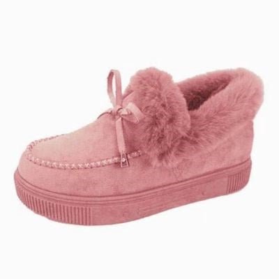 Last Day Promotion 70% OFF - 🔥Women's boots round head thick sole Orthopedic Arch-Support thick warm cotton shoes - oscloudgo