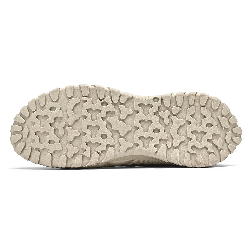 ⏰Limited Time 50% OFF🛒  Men’s Slip-On Orthopedic Leather Hiking Shoes – Breathable Mesh, Durable Rubber Sole, Lightweight & Supportive