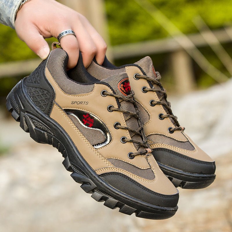 (⏰Limited Time Sale 70% OFF) Men's Outdoor Orthopedic Wide Toe Arch Support Hiking Shoes - oscloudgo