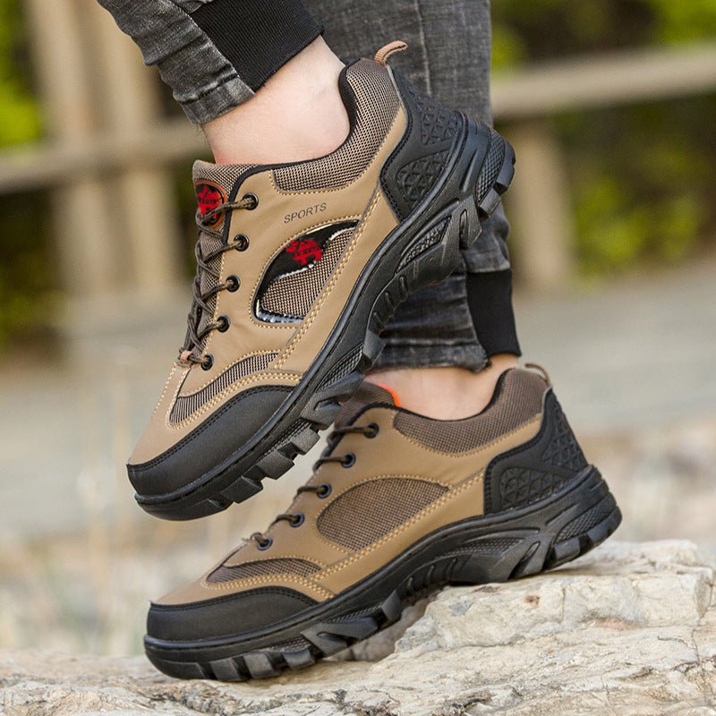(⏰Limited Time Sale 70% OFF) Men's Outdoor Orthopedic Wide Toe Arch Support Hiking Shoes - oscloudgo