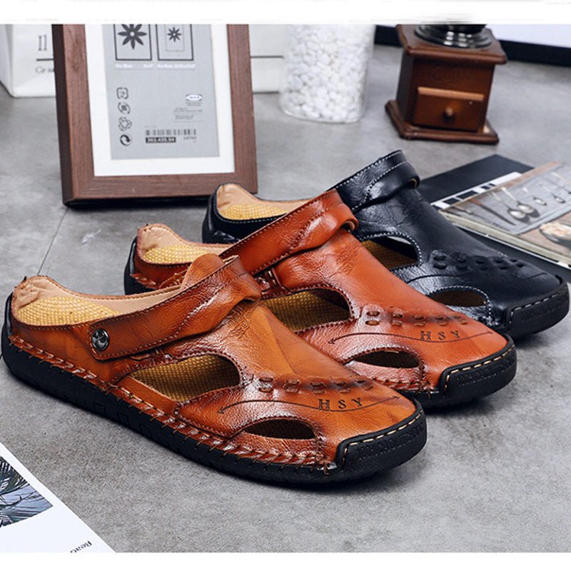 MEN'S CASUAL BREATHABLE HANDMADE  SANDALS(BUY 2 FREE SHIPPING)