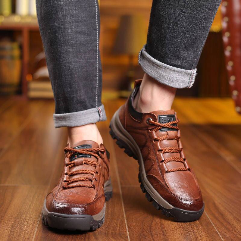 MEN'S CASUAL HAND STITCHING ARCH SUPPORT & NON-SLIP BREATHABLE SHOES（BUY 2 FOR FREE SHIPPING） - oscloudgo