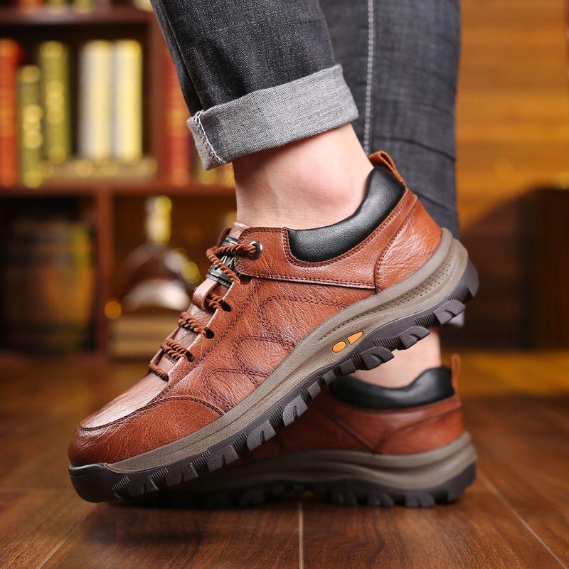 MEN'S CASUAL HAND STITCHING ARCH SUPPORT & NON-SLIP BREATHABLE SHOES（BUY 2 FOR FREE SHIPPING） - oscloudgo