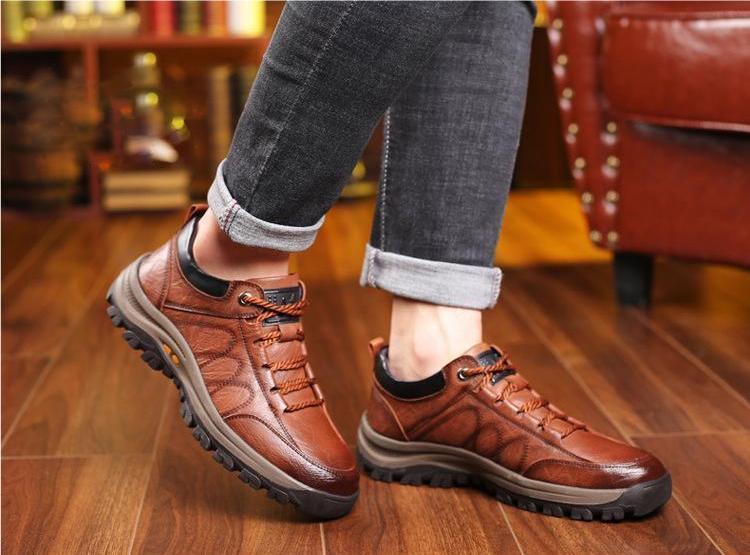 MEN'S CASUAL HAND STITCHING ARCH SUPPORT & NON-SLIP BREATHABLE SHOES（BUY 2 FOR FREE SHIPPING） - oscloudgo