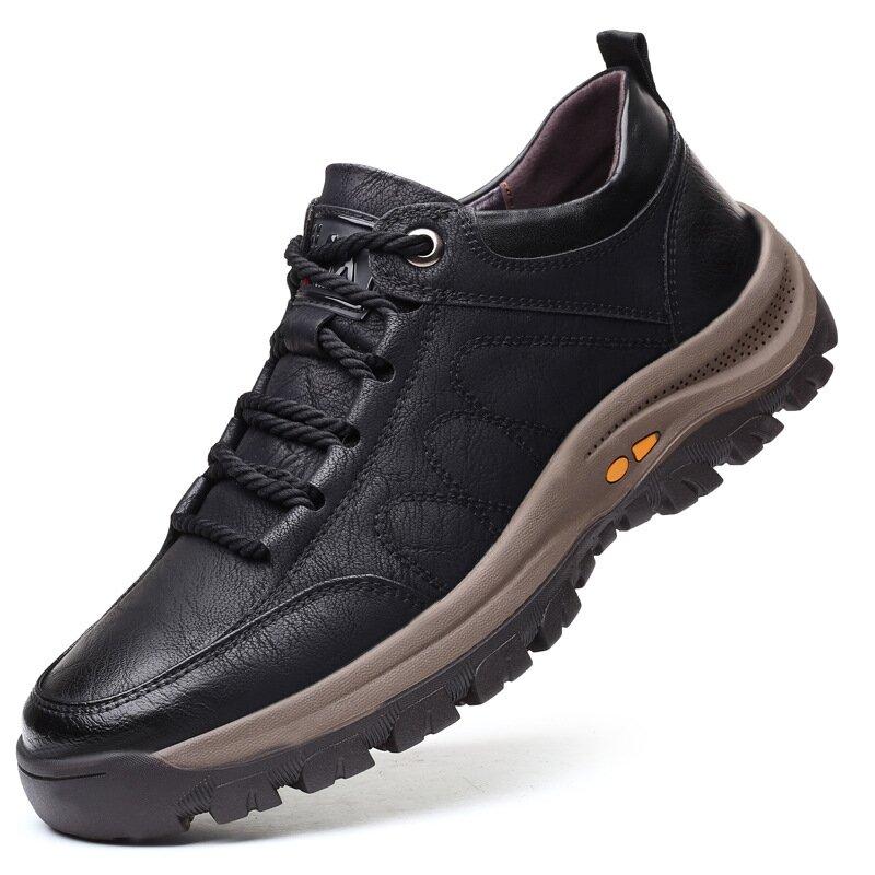 Men's good arch support breathable casual shoes - oscloudgo