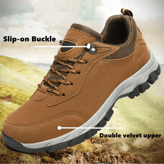 Men's Hiking Outdoor Sports Arch Support Walking Shoes Sneakers - oscloudgo