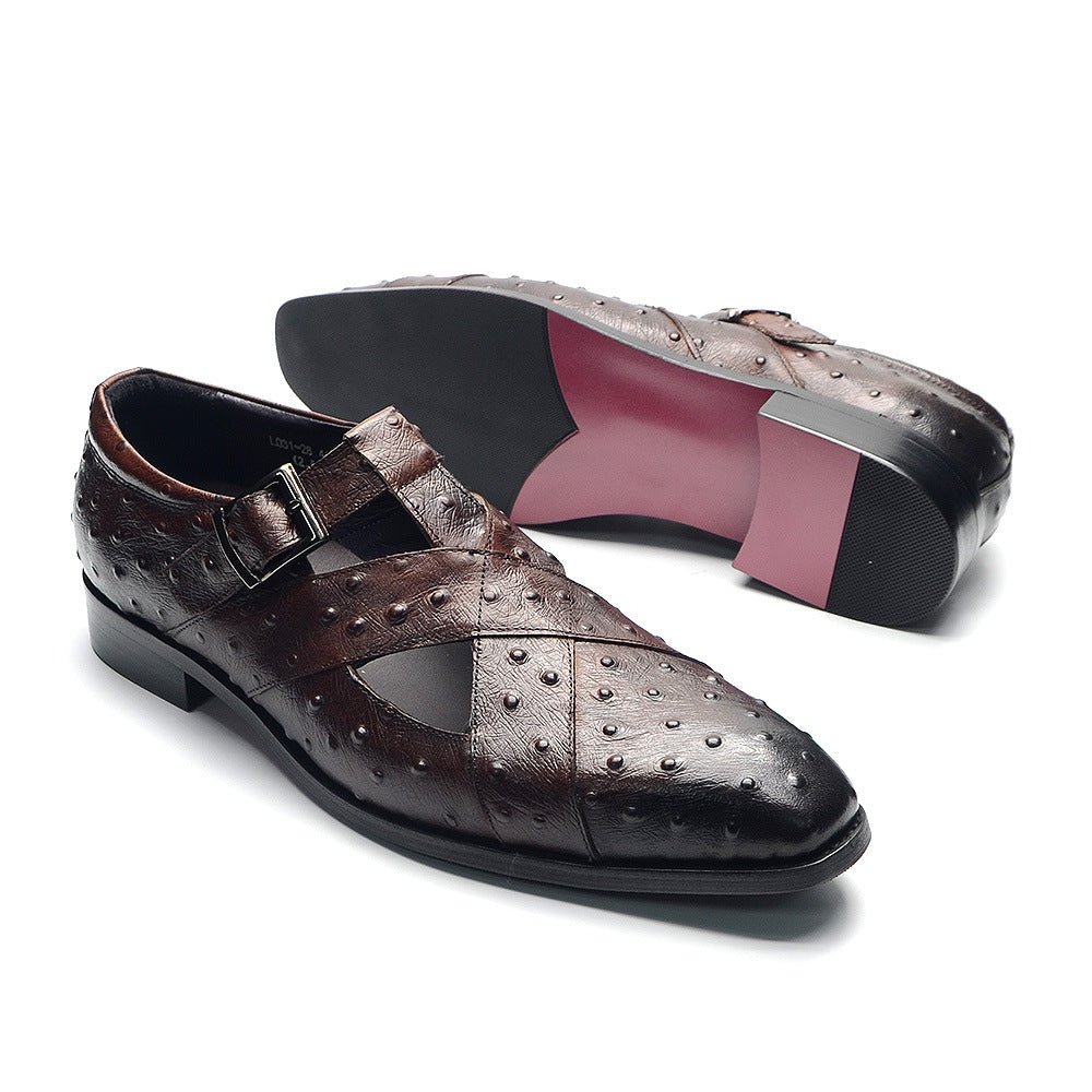 Men's outdoor casual leather sandals