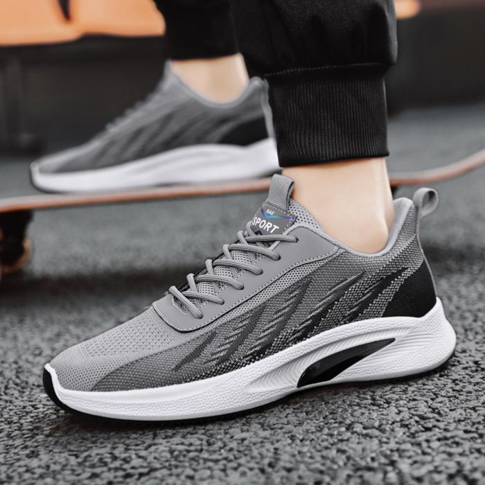 🔥Last Day 49% OFF - Men's summer fly-knit lightweight casual breathable sneakers