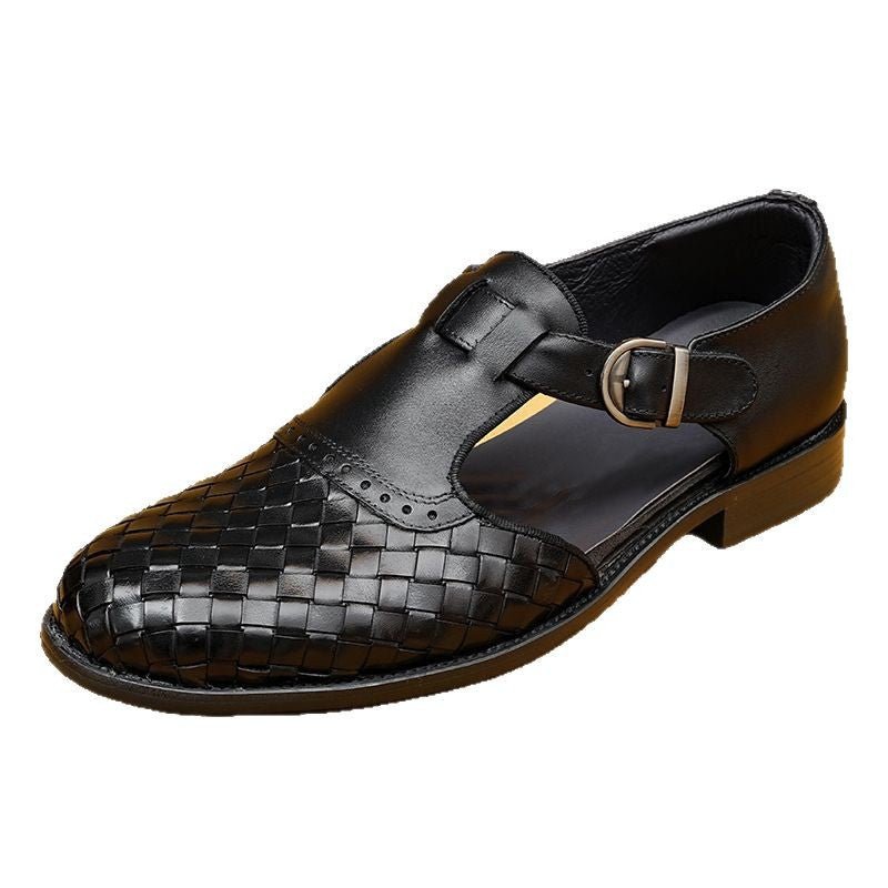 [Copy]Summer Fashion Genuine Leather Casual Men's Sandals