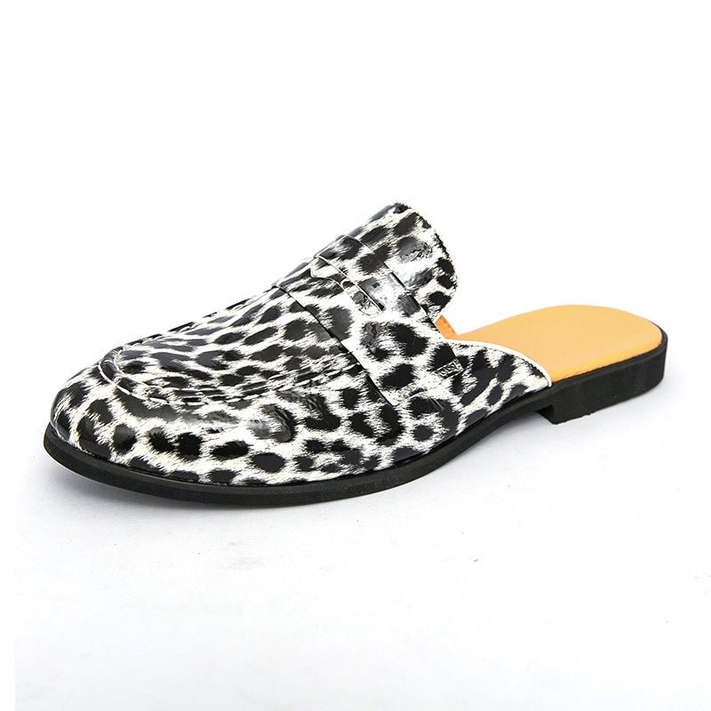 [Copy]Men's thick-soled slip-on casual half-slippers