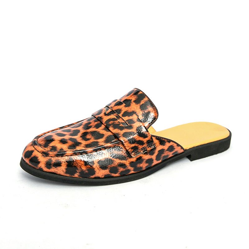[Copy]Men's thick-soled slip-on casual half-slippers